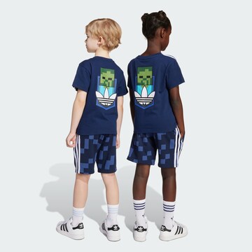 ADIDAS ORIGINALS Sada 'Adidas Originals X Minecraft' – modrá: přední strana