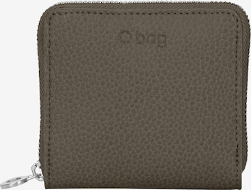 O bag Wallet in Green: front