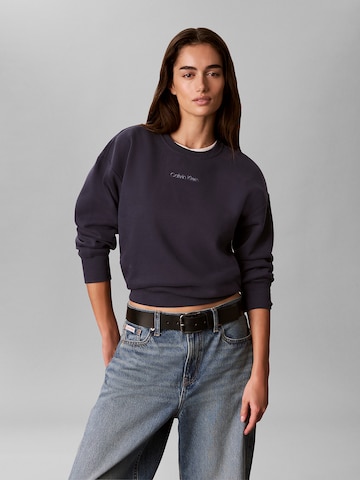 Calvin Klein Sport Sweatshirt in Blue: front