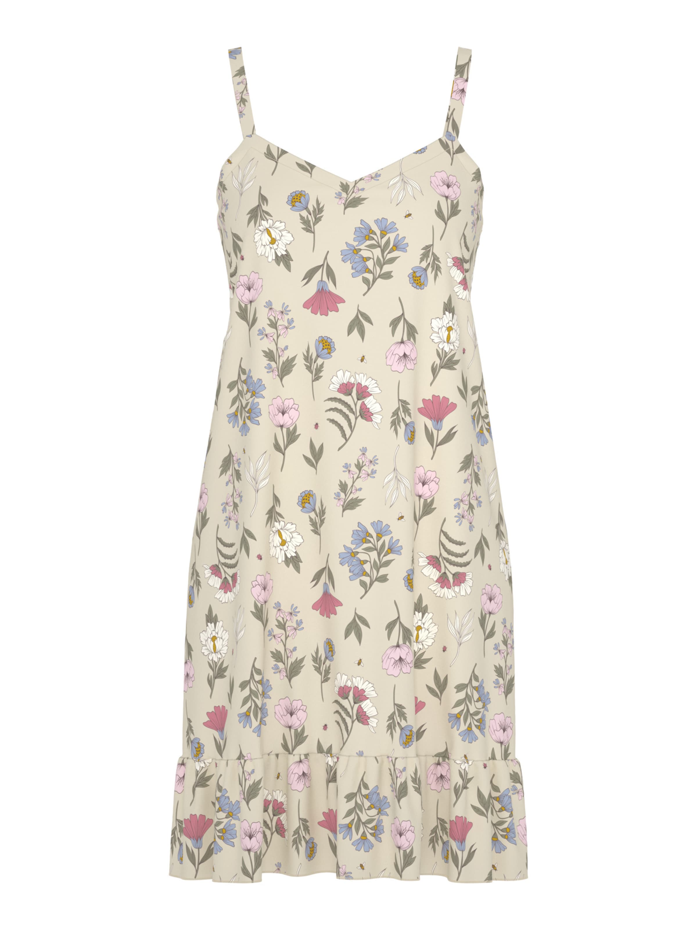 Mey Nachthemd 'Botanic Garden' in Beige: Vorderseite