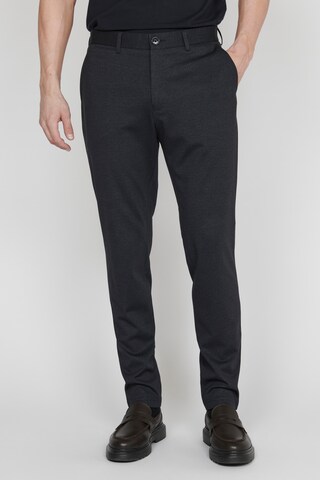 Matinique Slim fit Chino Pants 'MAliam' in Blue: front