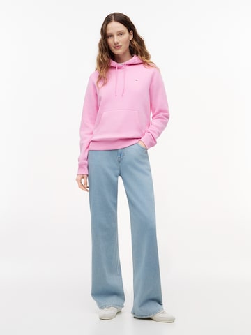 Tommy Jeans Tréning póló - rózsaszín