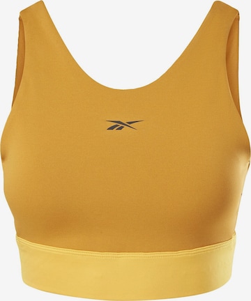 Reebok Bustier Sporttop in Orange