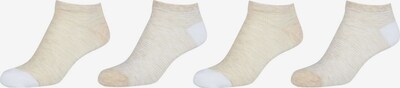 camano Socken in beige / weiß, Produktansicht