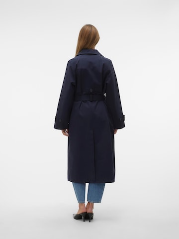 VERO MODA Ανοιξιάτικο και φθινοπωρινό παλτό 'Blog' σε μπλε