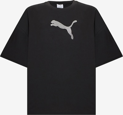 PUMA Majica 'ESS' veličine XS u crna / prozirna, Pregled proizvoda