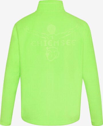 CHIEMSEE Fleece Jacket in Green