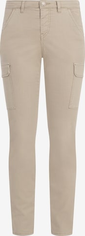 Recover Pants Slim fit Cargo Pants 'Lili ' in Beige: front