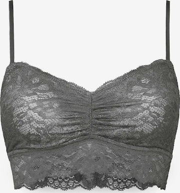 Reggiseno di SNOCKS in grigio: frontale
