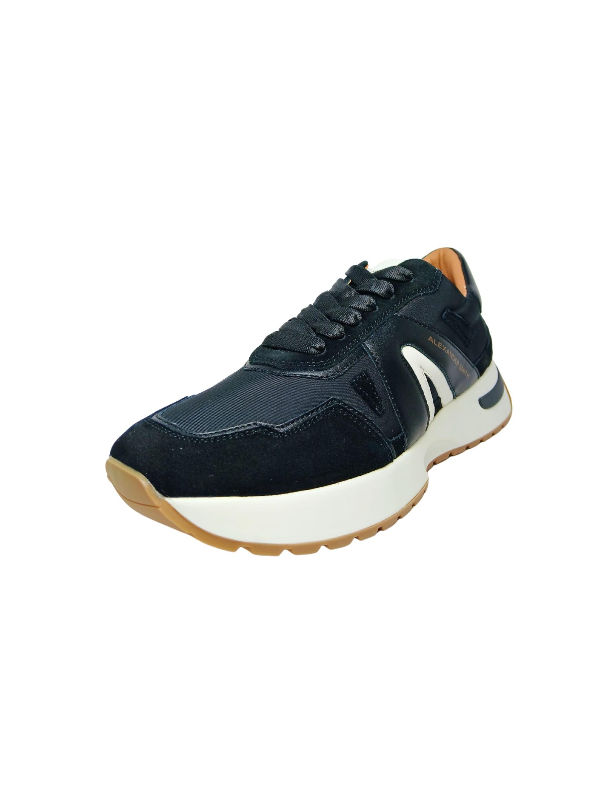 Sneaker bassa di Alexander Smith in nero