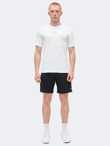 NIKE Funktsionaalne särk 'PRO', värv valge