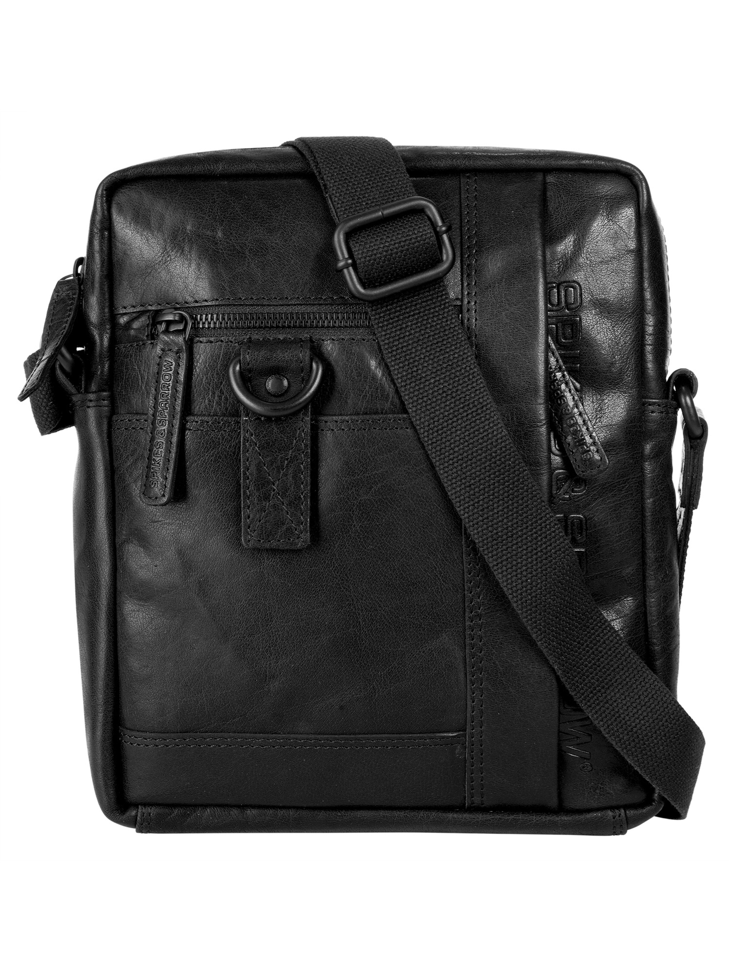 Sac à bandoulière Spikes & Sparrow en noir : devant