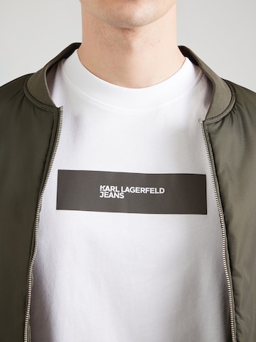 KARL LAGERFELD JEANS Paita värissä valkoinen