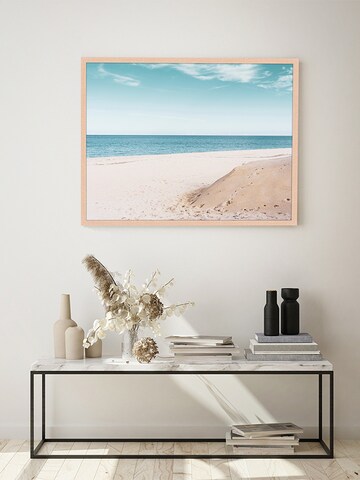 Liv Corday Image 'Pastel Beach' in Brown