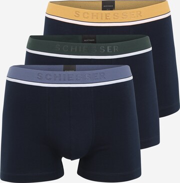 SCHIESSER Boxershorts in Blauw: voorkant