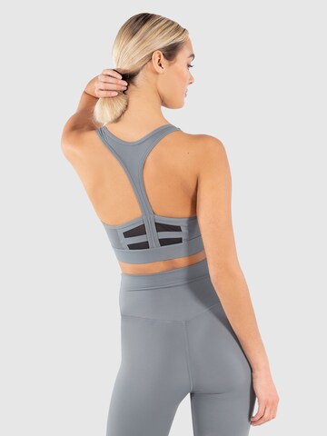 Smilodox Bralette Sports bra 'Advanced Infinite' in Grey