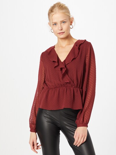 ABOUT YOU Bluse 'Enie' in rostrot, Modelansicht