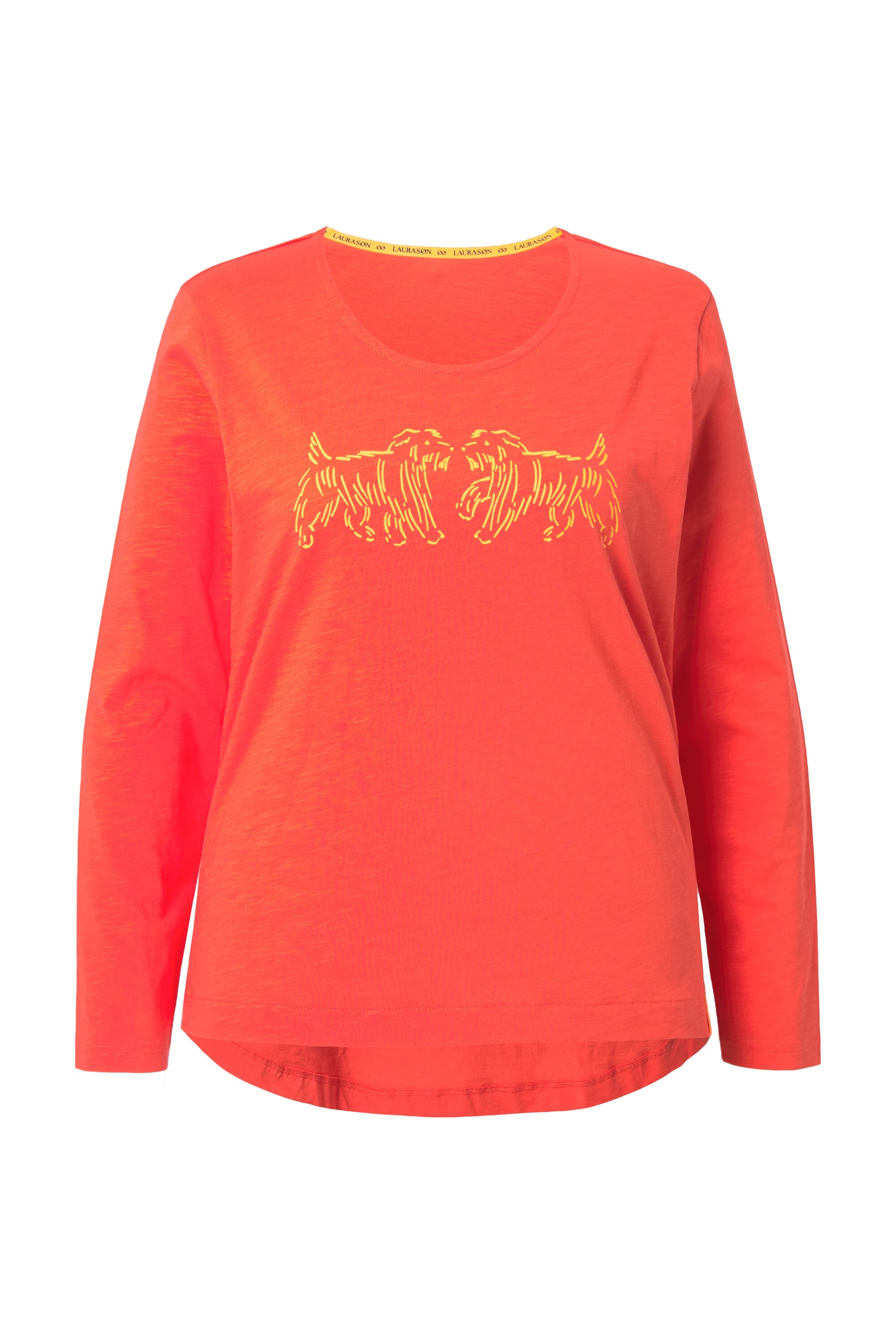 LAURASØN Shirt in Rot: Vorderseite