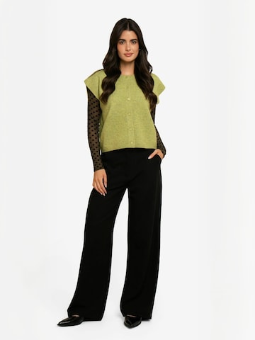 Liberte Essentiel - Chaleco ' FRID ' en verde: frente
