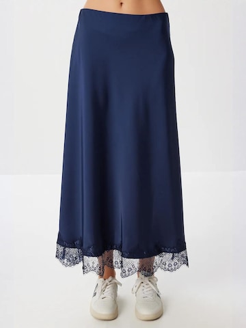 Happiness İstanbul Skirt in Blue: front