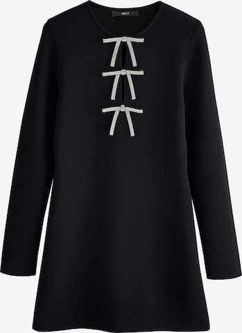 juoda Next Megzta suknelė: priekis
