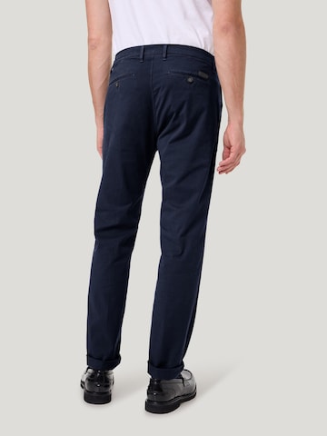 PIERRE CARDIN Slimfit Chinohose 'PC-Colmar' in Blau