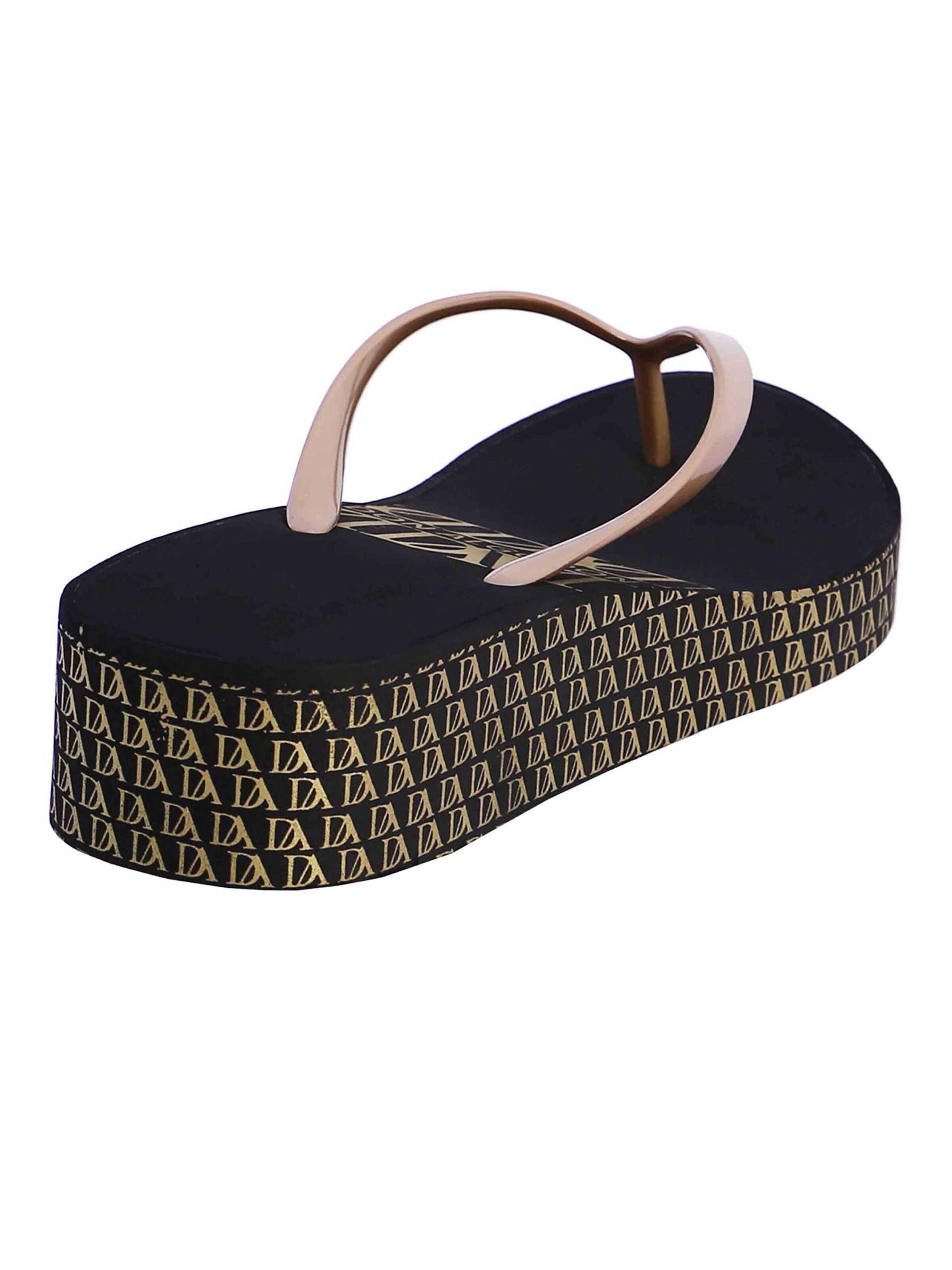 Don Algodon - Sandalias de dedo 'Amelie' en oro