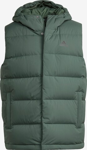 Gilet de sport ADIDAS SPORTSWEAR en vert : devant