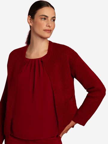 Cardigan MORE & MORE en rouge