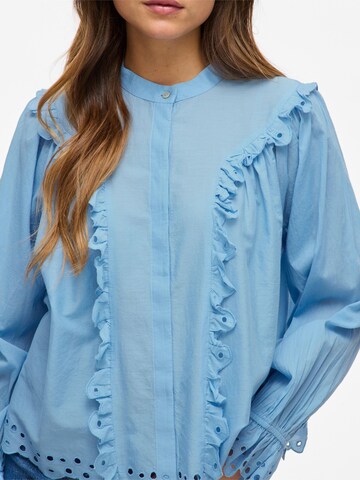 VILA Blouse in Blauw