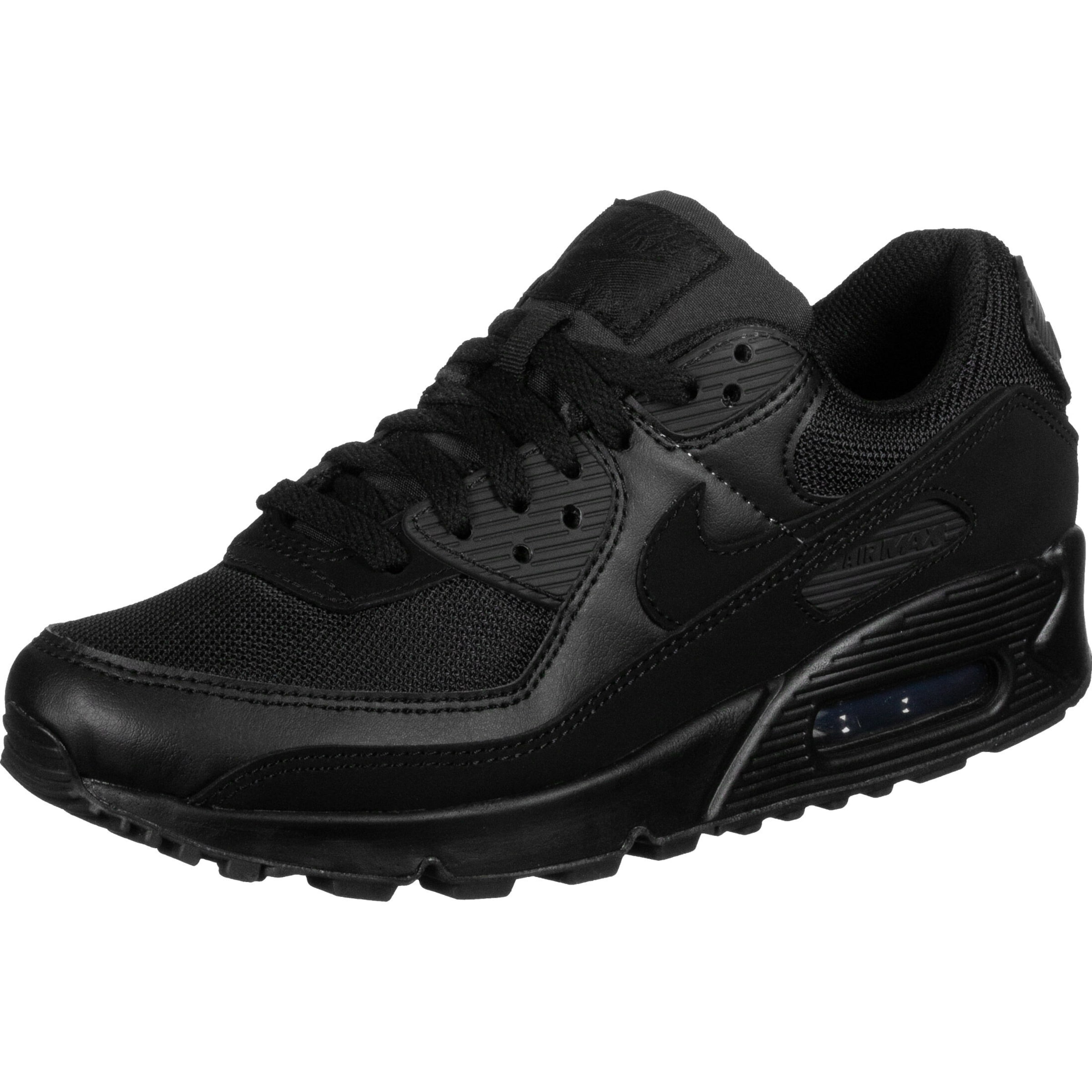 air max sneakers black