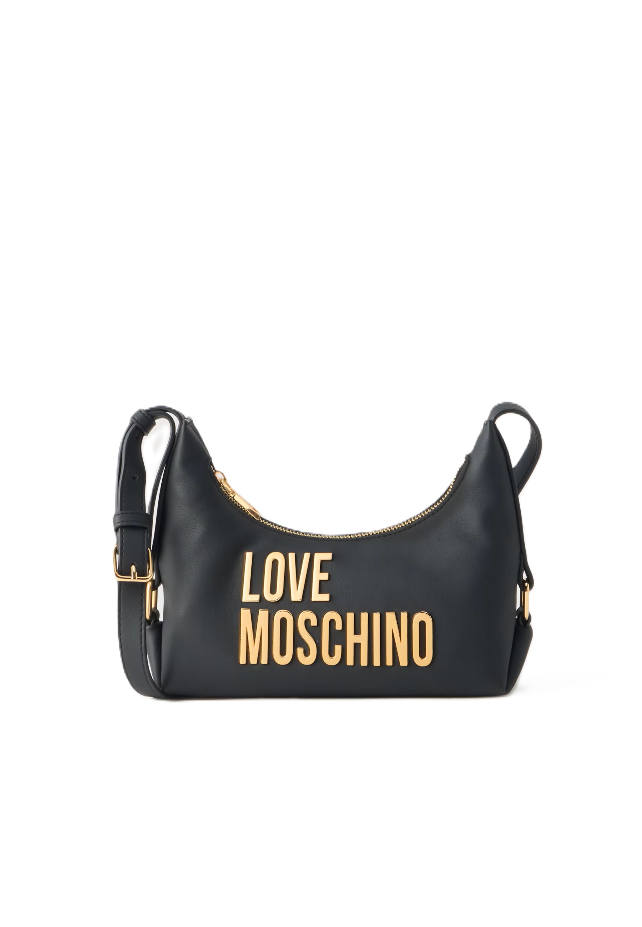 Love Moschino - Bolso de hombro en negro: frente