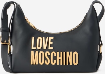 Love Moschino - Bolso de hombro en negro: frente