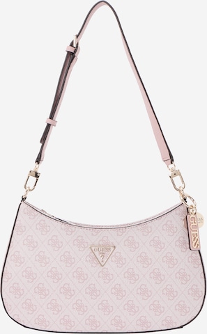 GUESS Shoulder Bag 'Noelle' in Purple: front