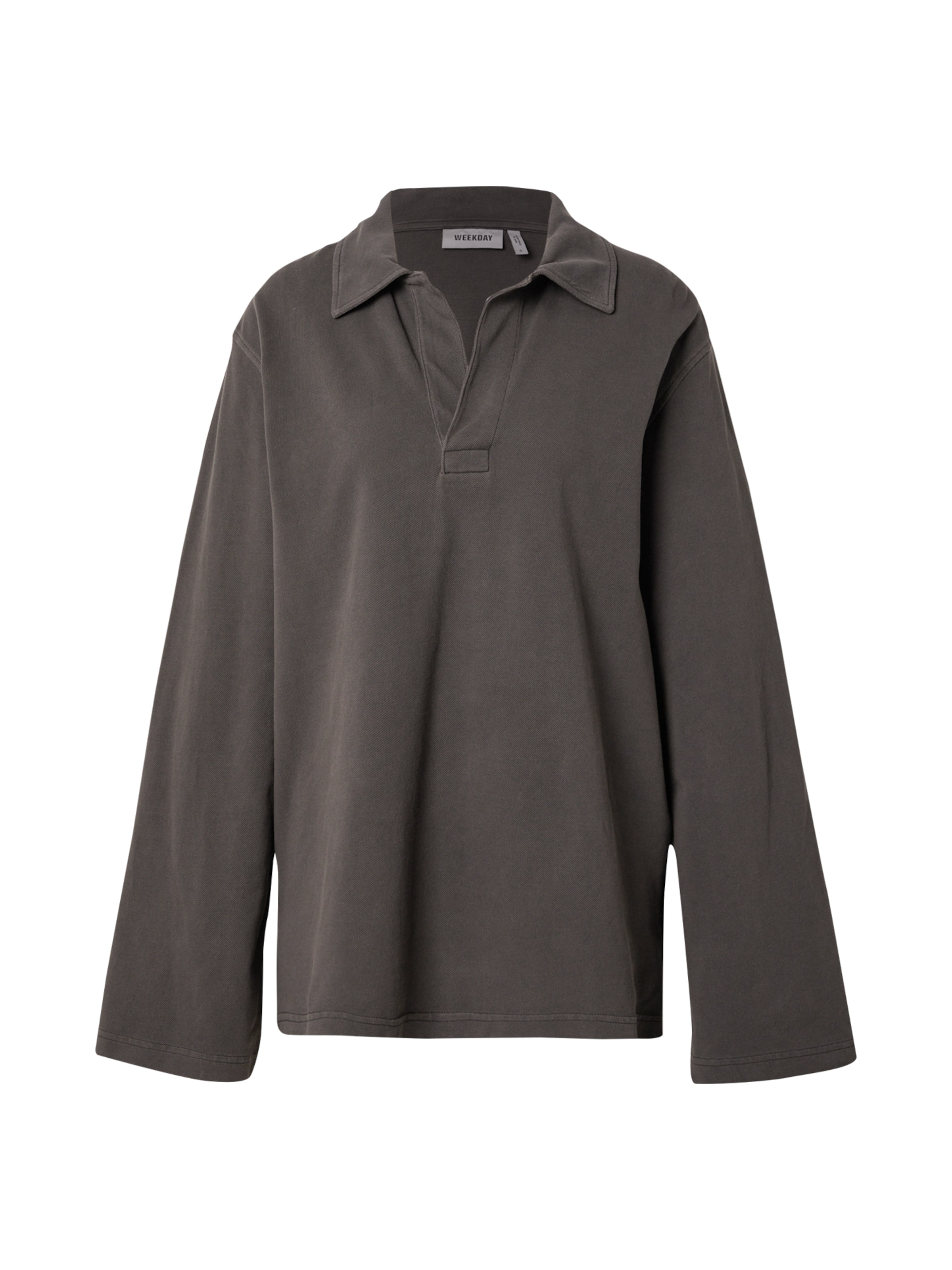 WEEKDAY Μπλουζάκι σε γκρι: μπροστά