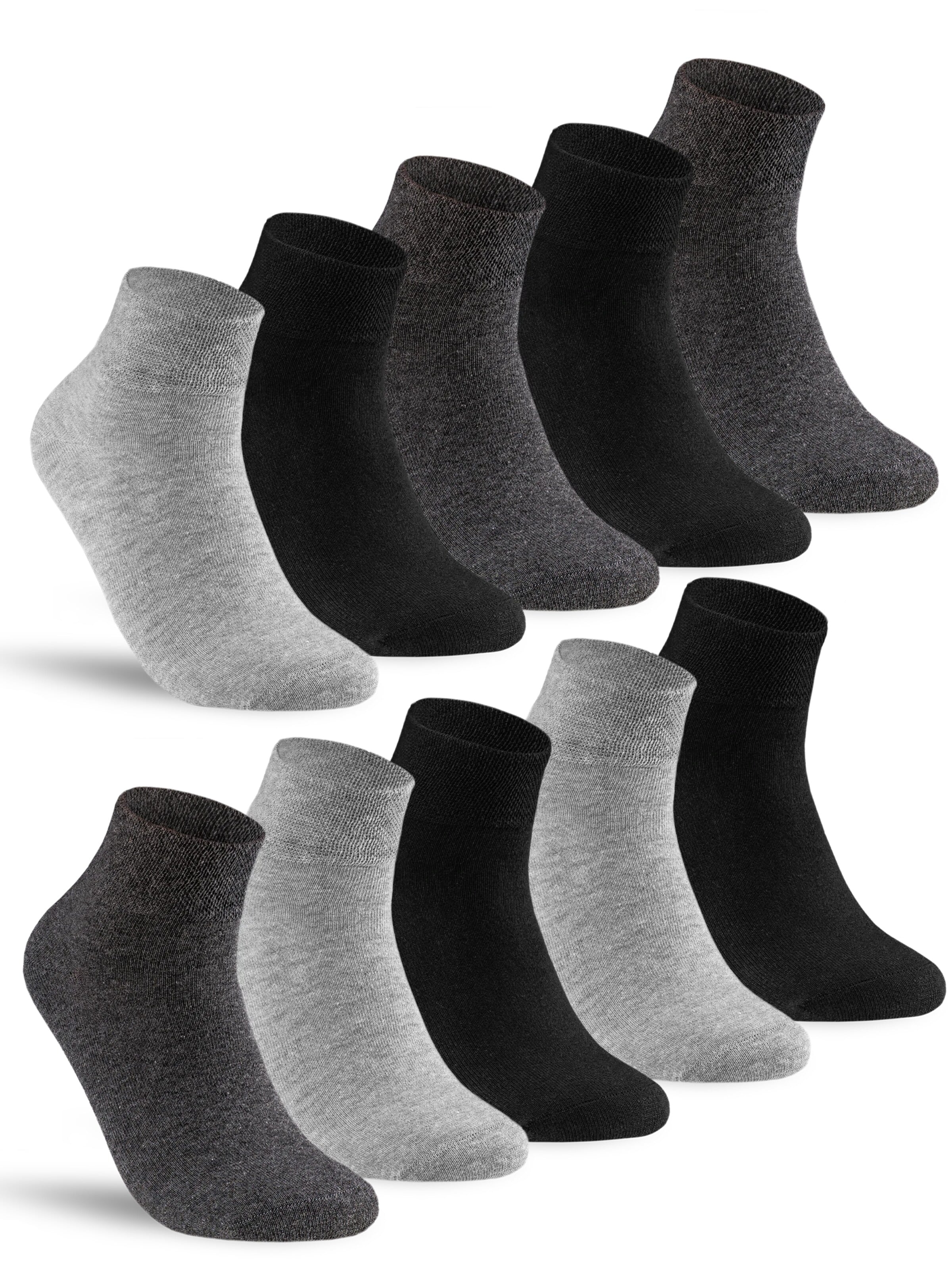 sockenkauf24 Socken‌‌‌‌‌ in Grau: Vorderseite