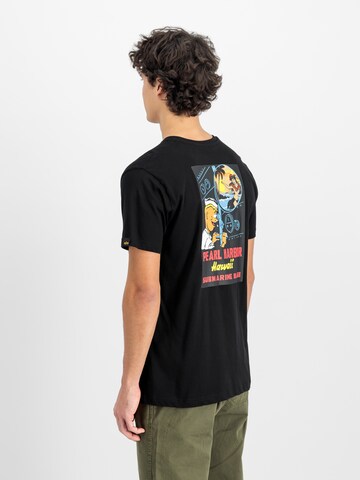 ALPHA INDUSTRIES Футболка 'Pearl Harbor' в Черный