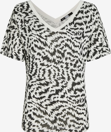 Karl Lagerfeld Shirt in Zwart: voorkant