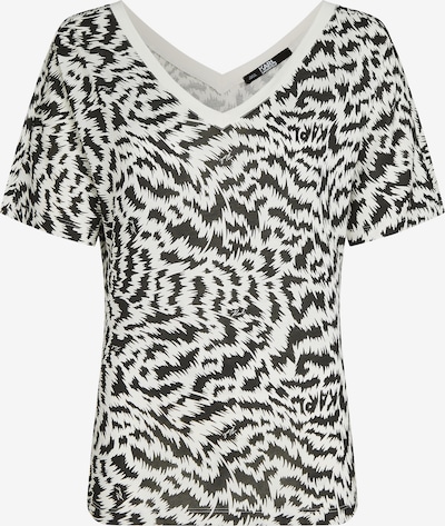 Karl Lagerfeld Koszulka w kolorze czarny / offwhitem, Podgląd produktu