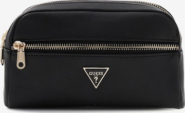 GUESS Kulturtasche in Schwarz: Vorderseite