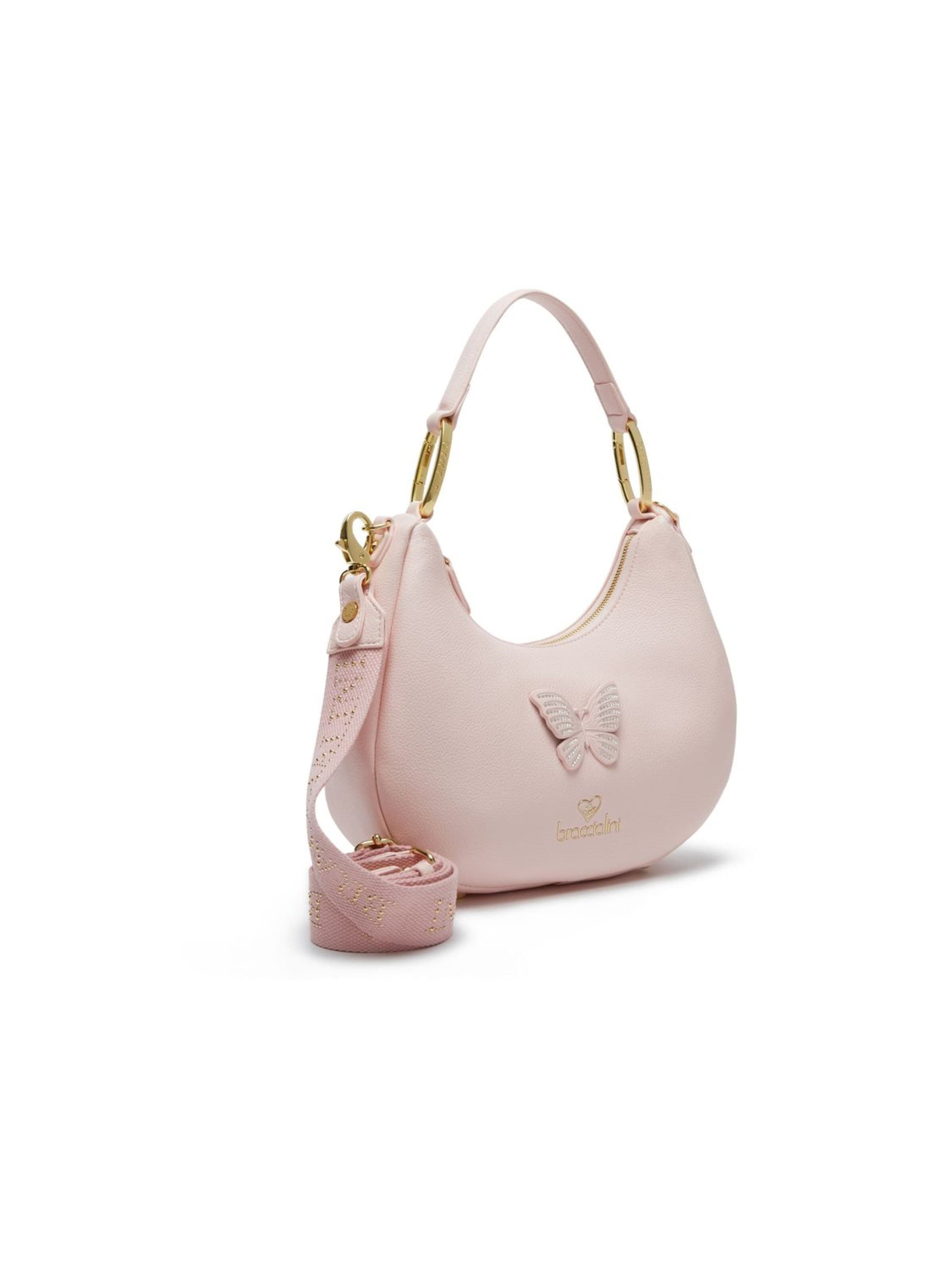 Borsa a spalla 'Amy Bijoux' di Braccialini in rosa