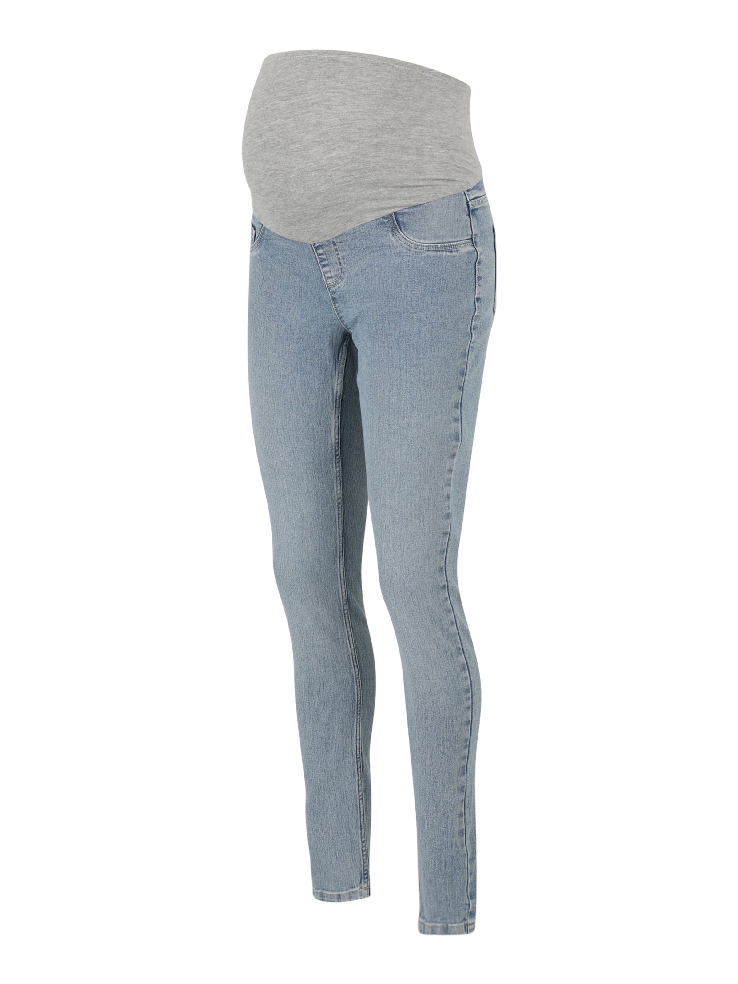 MAMALICIOUS - Skinny Vaquero 'MLOslo' en azul: frente