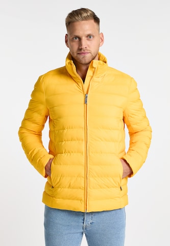 MO Зимняя куртка в Желтый: спереди