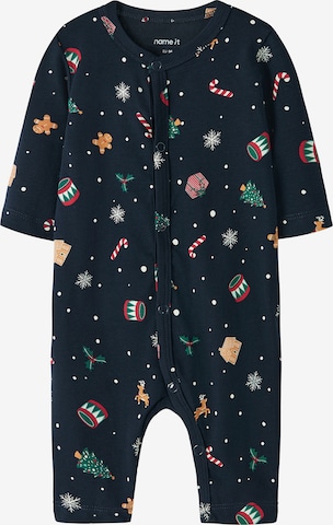 NAME IT Pajamas 'NBNVISMAS' in Blue: front