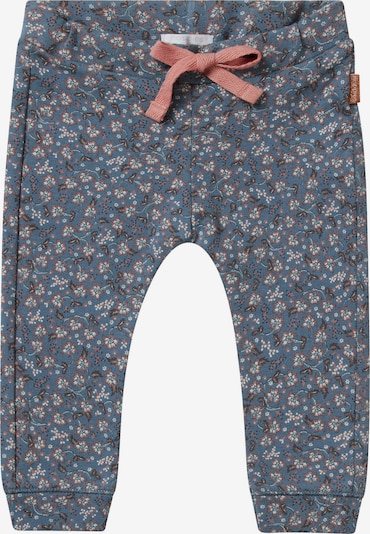 Noppies Pantalon 'Vincennes' en bleu-gris / marron / rose ancienne / blanc, Vue avec produit