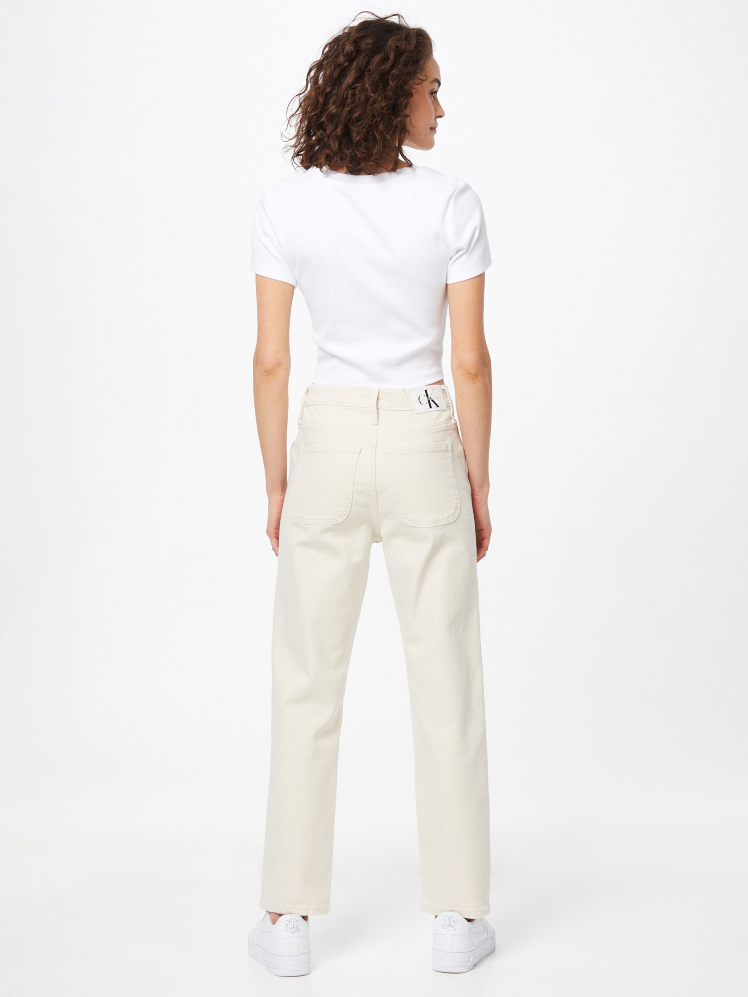Femme Jean Calvin Klein Jeans en Blanc 