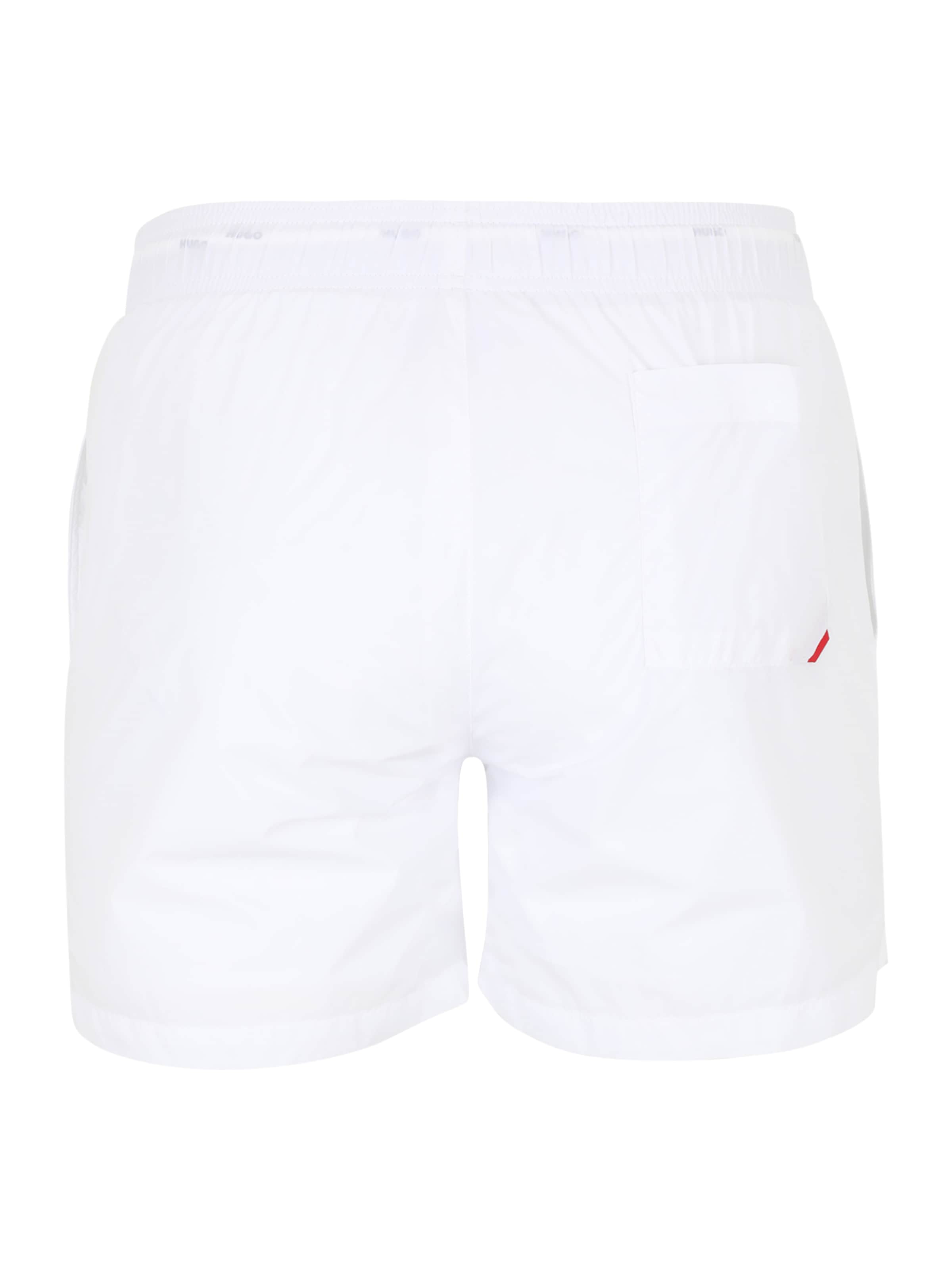 HUGO Swimming shorts 'HAITI' in White