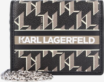 Karl Lagerfeld Schoudertas 'Ikonik' in Zwart: voorkant