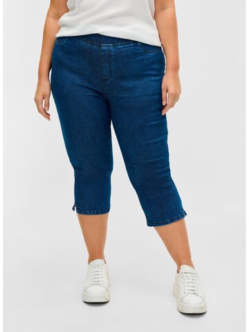 Zizzi Slimfit Jeans in Blau: predná strana