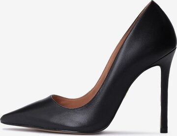 Kazar Pumps i svart: forside